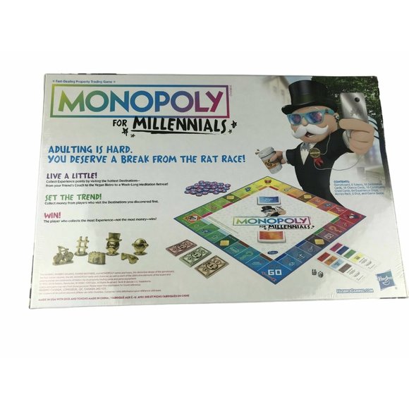 NEW Monopoly For Millennials Board Game Ages 8+ - Picture 7 of 7
